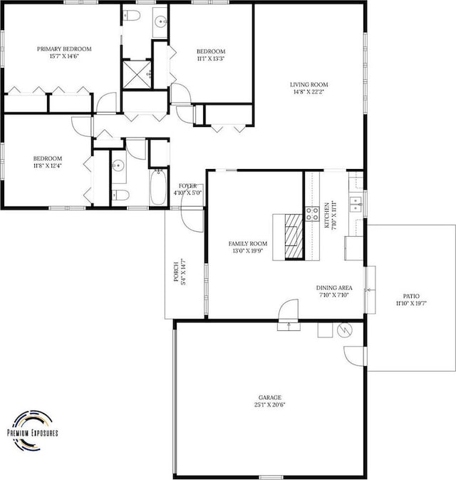 1204 Harrington Dr, Champaign, IL 61821 - view of property floor plan