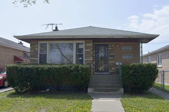 view of bungalow-style house