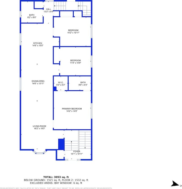 8566 S 83rd Ave, Hickory Hills, IL 60457 - floor plan
