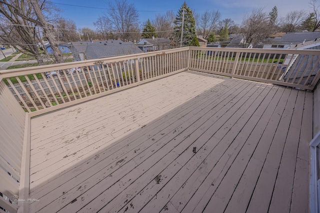 1315 Dellmar Ave, Joliet, IL 60435 - deck featuring a residential view