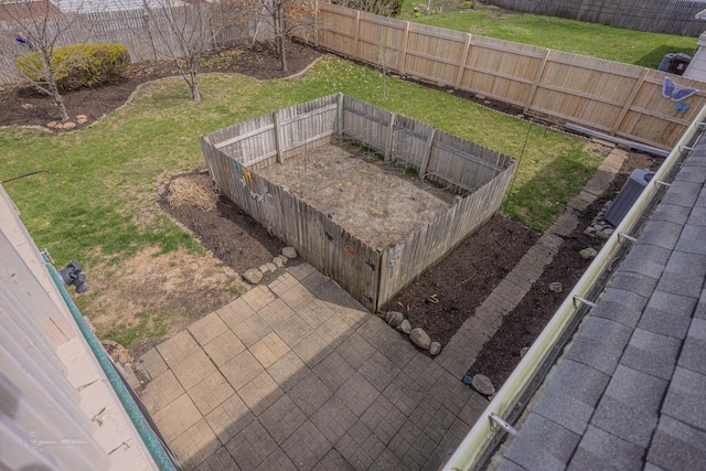 1315 Dellmar Ave, Joliet, IL 60435 - view of yard with a fenced backyard