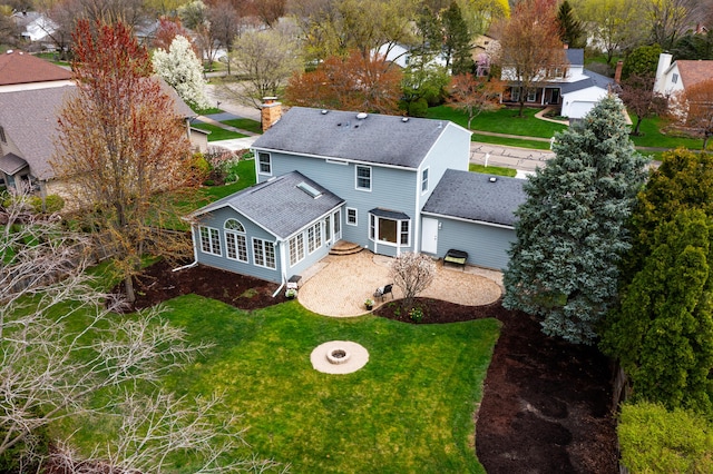 925 Appomattox Cir, Naperville, IL 60540 - birds eye view of property