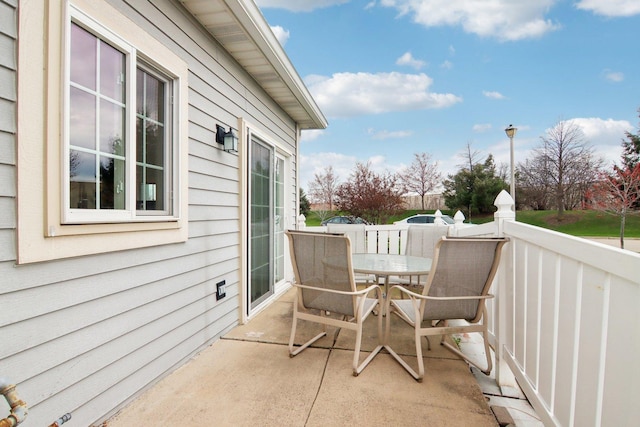 1461 S Candlestick Way, Waukegan, IL 60085 - balcony featuring a patio area and outdoor dining area