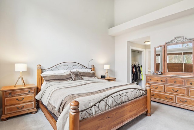 1461 S Candlestick Way, Waukegan, IL 60085 - bedroom with a closet, a walk in closet, and light carpet