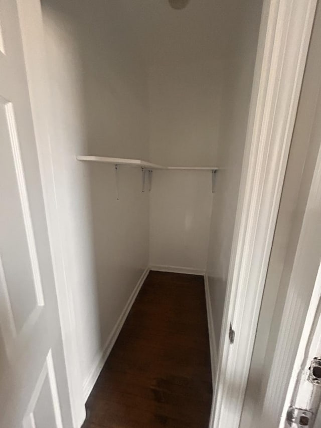7646 S May St, Chicago, IL 60620 - spacious closet with dark wood-style floors