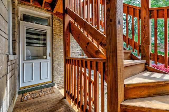 1949 W Argyle St Unit 1, Chicago, IL 60640 - view of exterior entry with stone siding