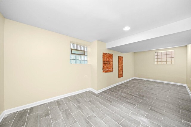10617 S Wentworth Ave, Chicago, IL 60628 - basement with wood finished floors and recessed lighting