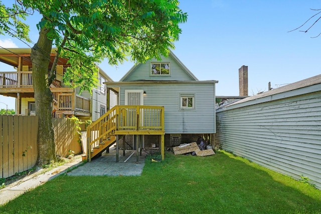 10617 S Wentworth Ave, Chicago, IL 60628 - rear view of house
