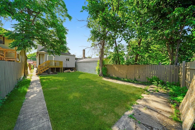 10617 S Wentworth Ave, Chicago, IL 60628 - view of fenced backyard