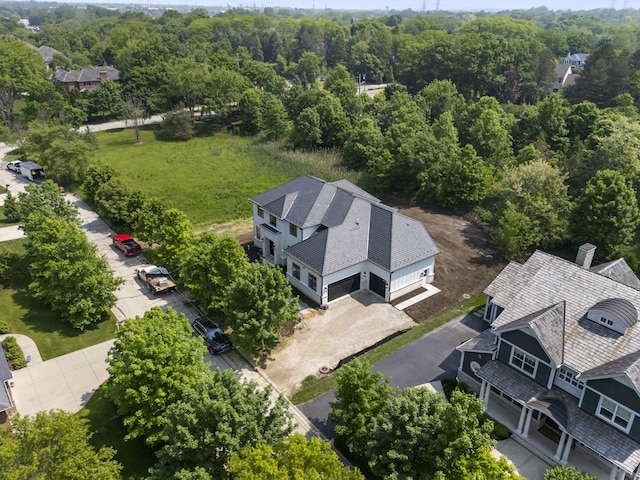 7213 Daybreak Ln, Long Grove, IL 60060 - aerial view of a forest