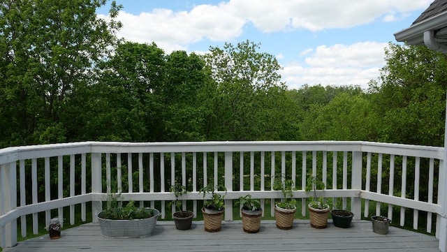 2346 W Longhollow Rd, Elizabeth, IL 61028 - view of wooden terrace
