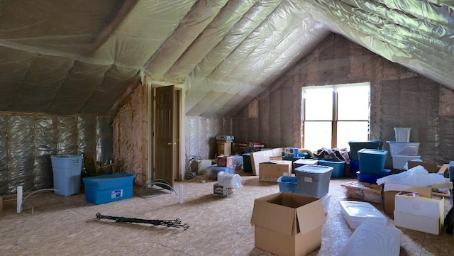 2346 W Longhollow Rd, Elizabeth, IL 61028 - view of unfinished attic