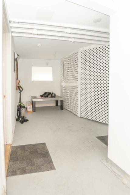 view of basement