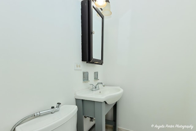 bathroom with toilet