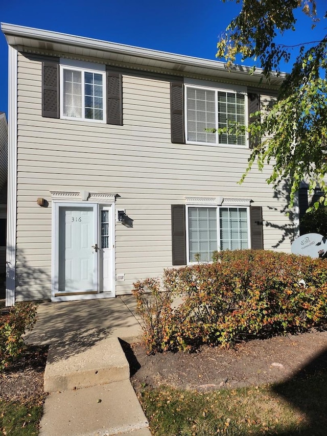 view of front of house