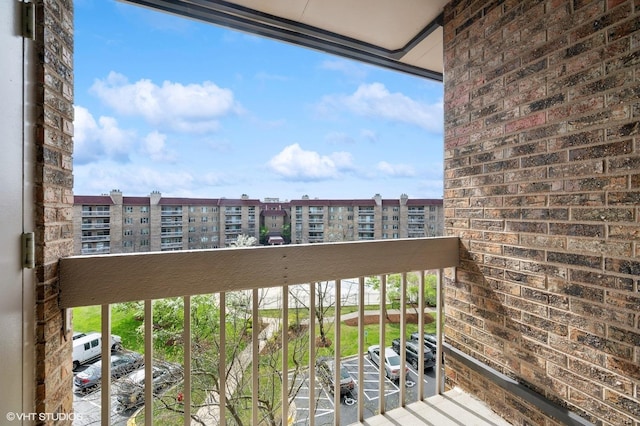 1220 Rudolph Rd Unit 5F, Northbrook, IL 60062 - view of balcony