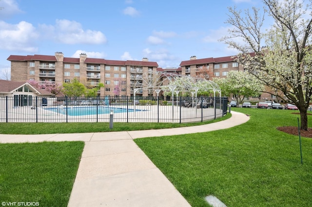 1220 Rudolph Rd Unit 5F, Northbrook, IL 60062 - view of community pool