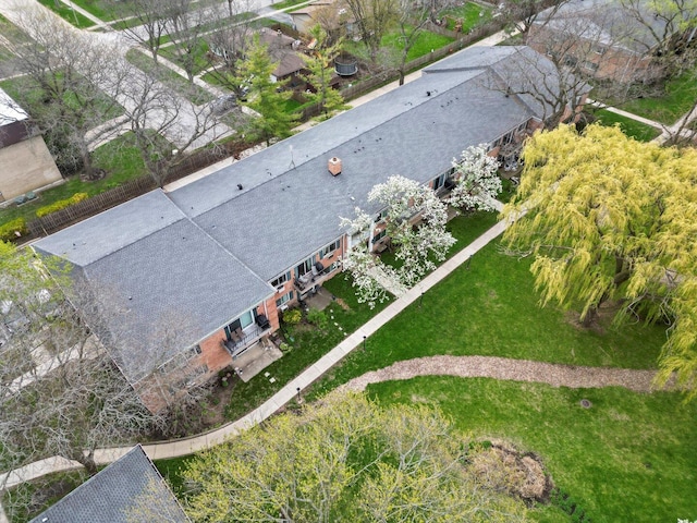 aerial view