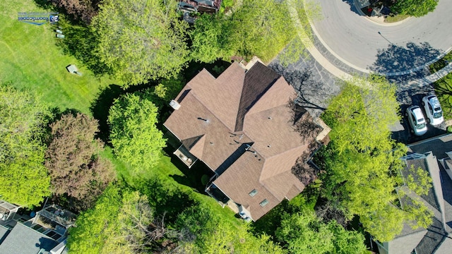 drone / aerial view