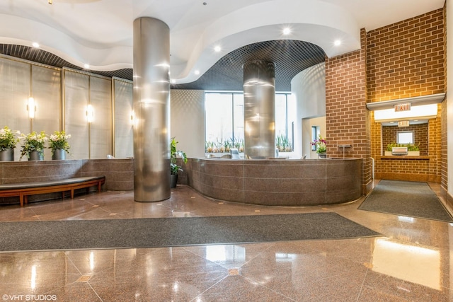 view of welcome area