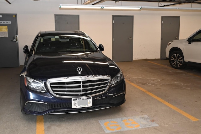 view of parking deck