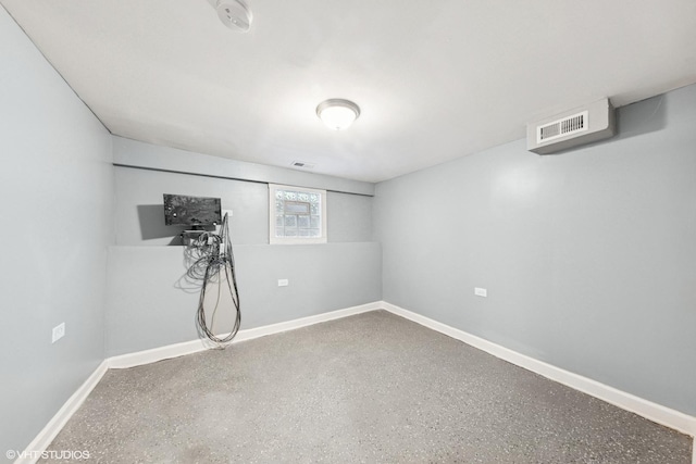 509 W 81st St, Chicago, IL 60620 - below grade area featuring baseboards