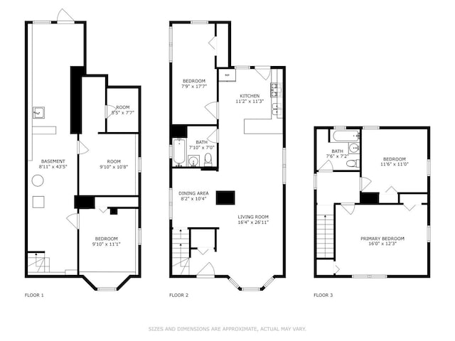 509 W 81st St, Chicago, IL 60620 - floor plan / room layout