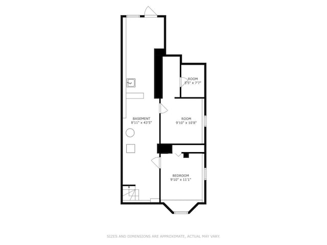 509 W 81st St, Chicago, IL 60620 - floor plan / room layout