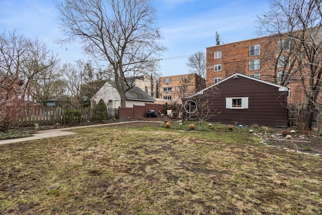 2717 Harrison St, Evanston, IL 60201 - view of yard with fence