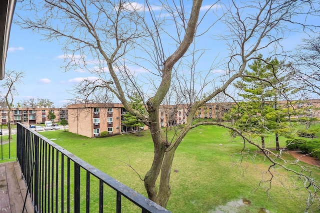 exterior space with fence