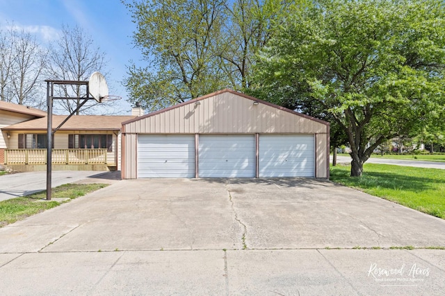 510 W 3rd St, Braidwood, IL 60408 - view of garage