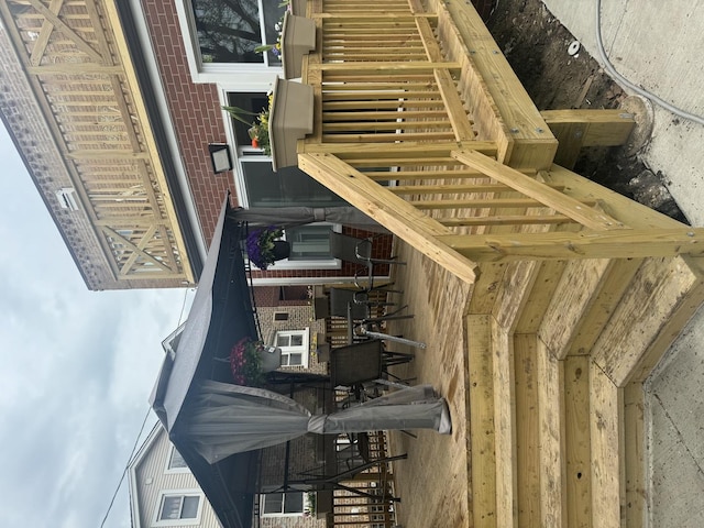 view of staircase