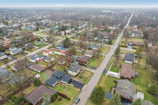 530 Thompson Ave, Winthrop Harbor, IL 60096 - drone / aerial view featuring a residential view
