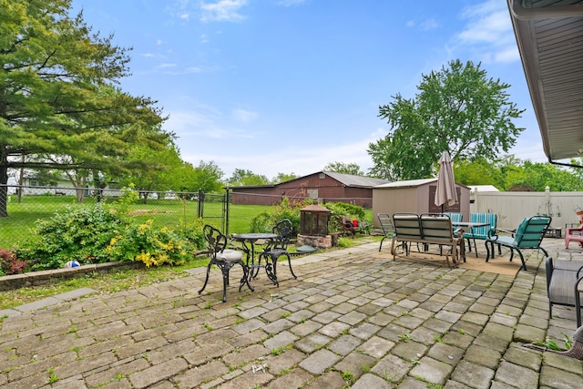 17475 Eastgate Dr, Country Club Hills, IL 60478 - view of patio featuring outdoor dining area