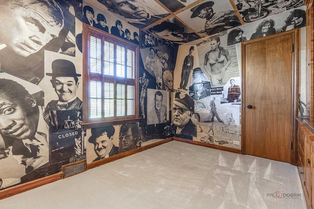 interior space with carpet