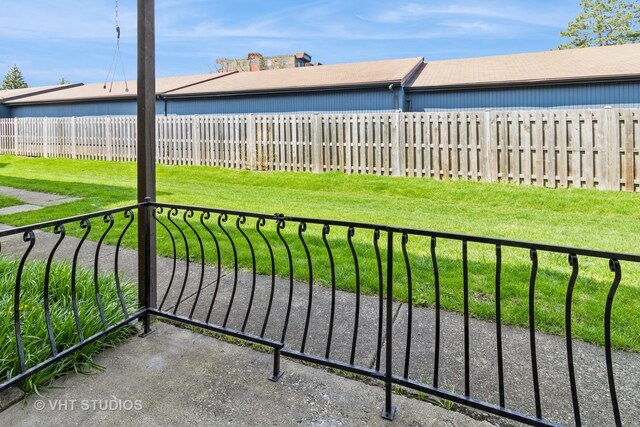 246 George St Unit C, Bensenville, IL 60106 - view of balcony