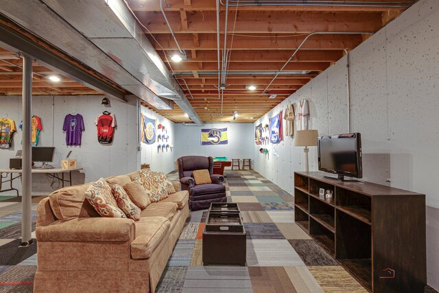view of living room