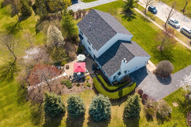 drone / aerial view