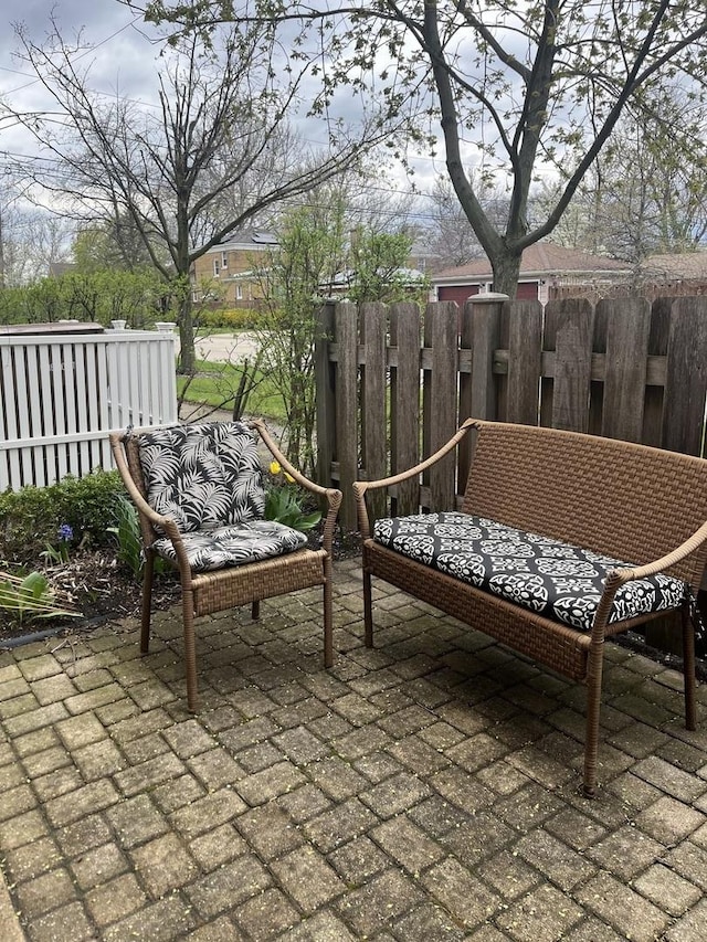 2500 S 7th Ave, North Riverside, IL 60546 - view of patio / terrace with fence