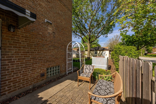 2500 S 7th Ave, North Riverside, IL 60546 - view of patio / terrace with fence