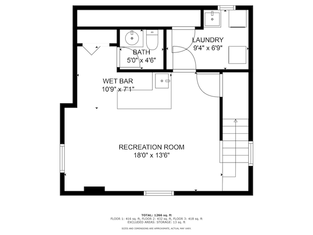 2500 S 7th Ave, North Riverside, IL 60546 - room layout