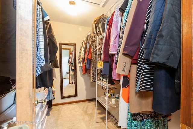 960 Heathrow Ln, Naperville, IL 60540 - walk in closet with carpet floors