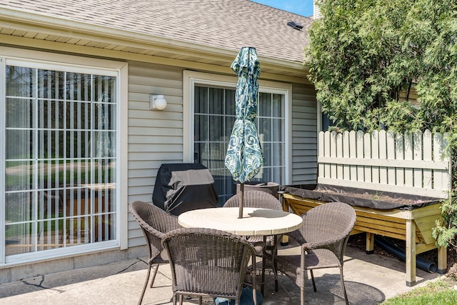 1103 Shingle Oak Ln Unit 3A, Rockford, IL 61107 - view of patio featuring outdoor dining space