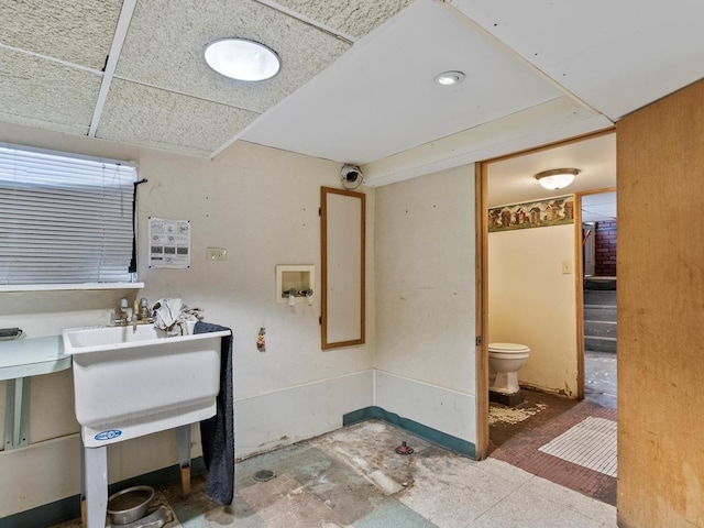 bathroom with toilet