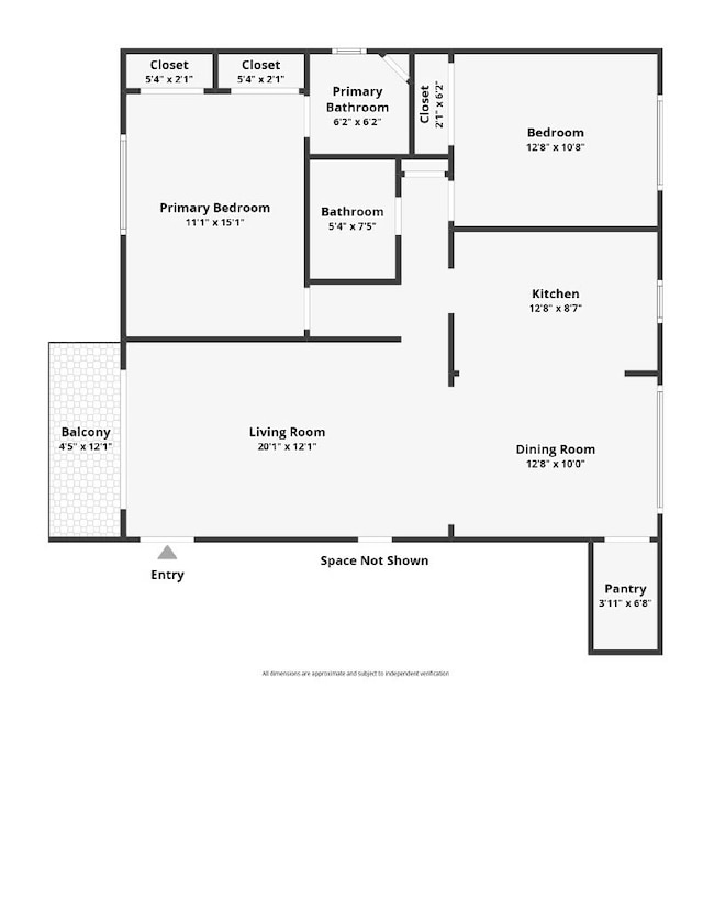 245 N Smith St Unit 2W, Palatine, IL 60067 - view of layout