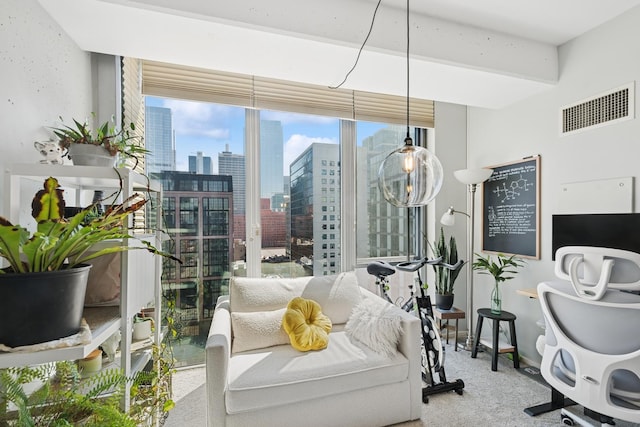 659 W Randolph St Unit 1720, Chicago, IL 60661 - bedroom featuring a skyline view