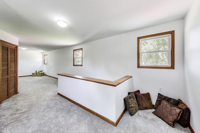 2021 Oak Dr, Mchenry, IL 60050 - corridor with carpet flooring and an upstairs landing