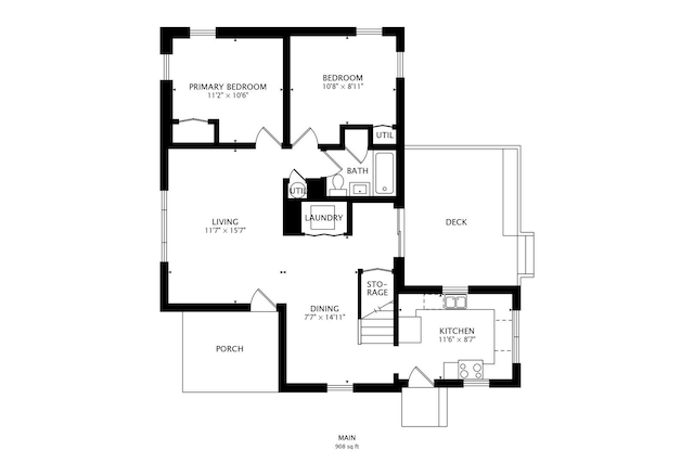 2021 Oak Dr, Mchenry, IL 60050 - view of room layout