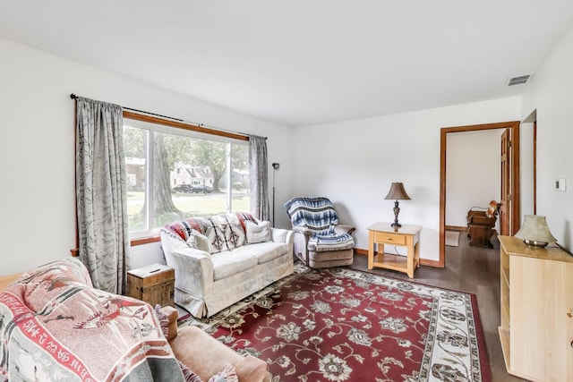 2021 Oak Dr, Mchenry, IL 60050 - living room featuring wood finished floors