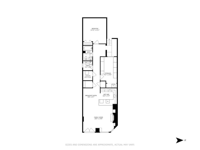1242 N Astor St, Chicago, IL 60610 - floor plan